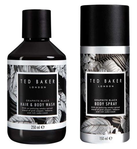 ted baker graphite black aftershave